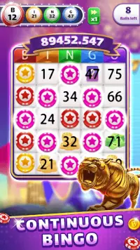 Vegas Bingo Screen Shot 1