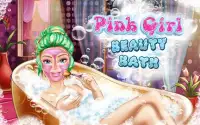 Pink Spa Bath: Games for Girls Screen Shot 4