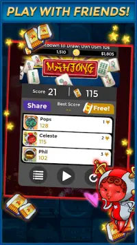 Big Time Mahjong Screen Shot 4