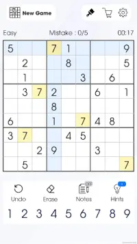 스도쿠-스도쿠 퍼즐, 두뇌 게임, sudoku Screen Shot 7