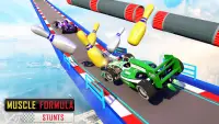Formula Racing Stunts - Mega Ramp Stunt Games Screen Shot 1