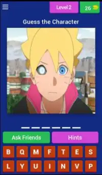 Guess the Naruto Character Screen Shot 2