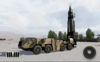 सेना मिसाइल लांचर 3 डी ट्रक: सेना ट्रक खेलों Screen Shot 5