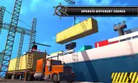 Manual Crane Cargo Ship Sim Screen Shot 4