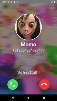 Momo video call prank. Screen Shot 4