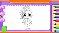 Surprise Coloring Pages Dolls Screen Shot 2