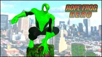 Rope Frog Hero: Rope Ninja Fighting Games Screen Shot 0