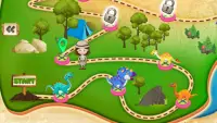 Little Dino Bone Miner - Dinosaur game. Screen Shot 0