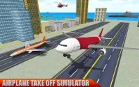 samolot lot symulator: latać Miasto samolot Screen Shot 3