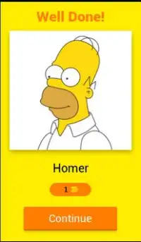 The Simpsons Quiz Screen Shot 2
