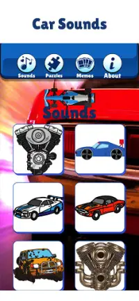 子供のためのおもちゃの車のドライビングゲーム Screen Shot 1