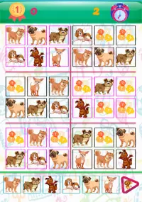 Kanak-kanak Haiwan Permainan Sudoku Screen Shot 20