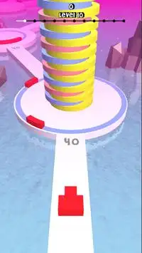 3D Tower and Fire balls Screen Shot 3