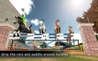 Real Racing Horse & Jumping Simulator 2018 Pro Screen Shot 1