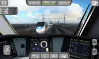 Euro Train Driver Sim 3D - Crossing Railroad Game Screen Shot 0