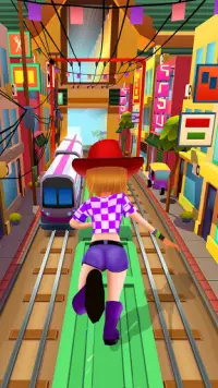 Railway Running Game Screen Shot 0