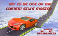 Mega Ramp Car Offline Racing - Impossible Tracks Screen Shot 8