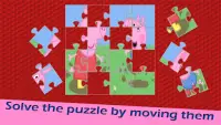 Piggy Jigsaw Puzzle Game Screen Shot 1