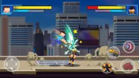 Stick Super: Hero - Strike Fight for heroes legend Screen Shot 3
