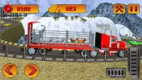 Zoo & Farm Animal Transporter Truck 2018 Screen Shot 2