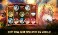 Slots Lunar Wolf Casino Slots Screen Shot 1