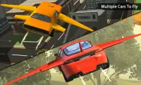 Flying Car Flight Pilot Sim 3D Screen Shot 4