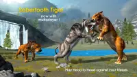 Sabertooth Tiger Chase Sim Screen Shot 1