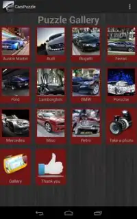 자동차 직소 퍼즐 Screen Shot 0