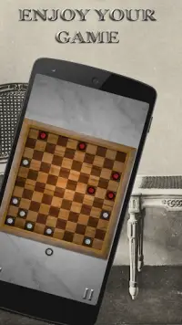 Checkersboard 👥 2 - international draughts for 2 Screen Shot 0