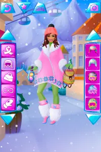 Kış Kız Giydirme Oyunu Screen Shot 1