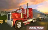 कार्गो ट्रक यूएसए चालक 2017 Screen Shot 7