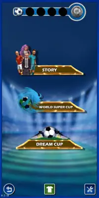 Dream Soccer Screen Shot 2