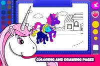 Unicorn Free - Unicorn games for little girls Screen Shot 4