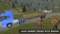 Offroad Cargo Trailer Truck Screen Shot 7