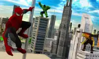 Flying Spider Hero VS Incredible Monster Mania Screen Shot 0