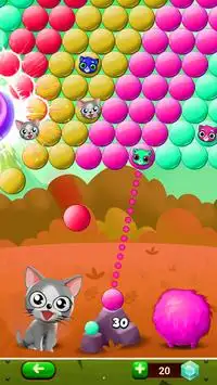 Bubble Kitten Shooter Screen Shot 2