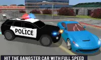 Polis Araba Gangster Kaçış Sim Screen Shot 2