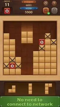 Wood Block Puzzle Screen Shot 4