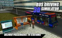 حافلة تعليم القيادة: 3D محاكاة Screen Shot 1