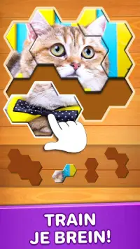 Legpuzzel: Jigsaw Puzzles Hexa Screen Shot 0