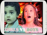Girls vs Boys (Game Over) Screen Shot 1