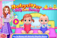 Babysitter Daily Care Nursery-Twins Grooming Life Screen Shot 9