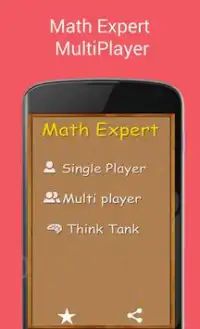 Be a Math Expert - Math Games Screen Shot 0