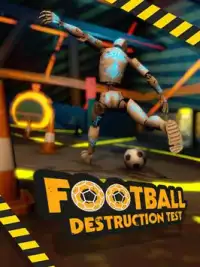 Piłka nożna Zniszczenie Test - 3D Penalty Gra Screen Shot 4