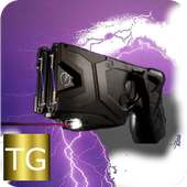 Taser gun simulator power