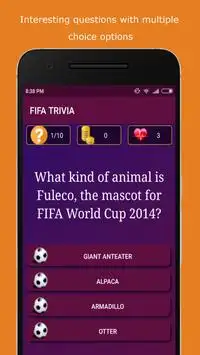 FIFA Trivia Screen Shot 6