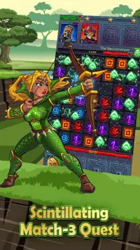 Heroes and Puzzles Screen Shot 1