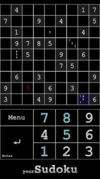 yourSudoku - Over 10000 Sudoku : Fun love puzzle Screen Shot 0