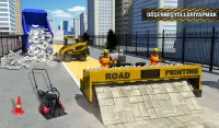 Ağır Hizmet kamyon Yol inşaatı Onarım oyun 2018 Screen Shot 8