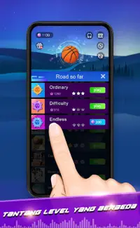 Beat Dunk - Bola Basket Gratis dengan Musik Pop Screen Shot 4